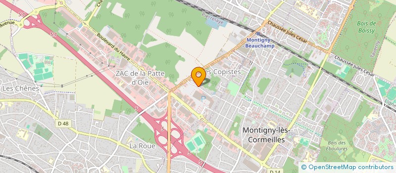 localisation de l'entreprise 984 134 882   HOUILLES