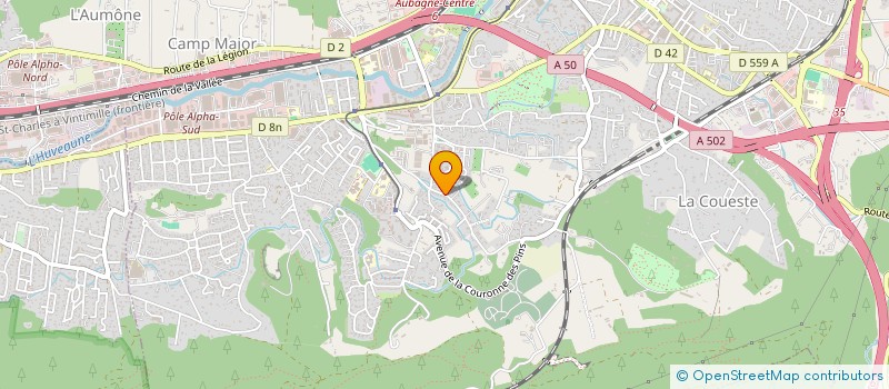 localisation de l'entreprise 984 144 790 à AUBAGNE