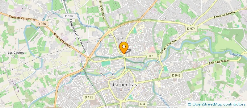 localisation de l'entreprise 984 147 397   CARPENTRAS