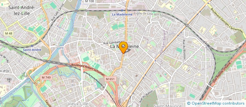 localisation de l'entreprise 984 151 399  à LA MADELEINE