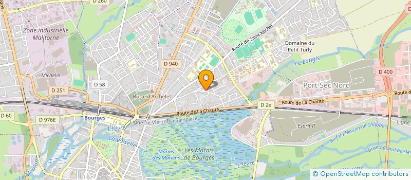 localisation de l'entreprise 984 167 163   BOURGES