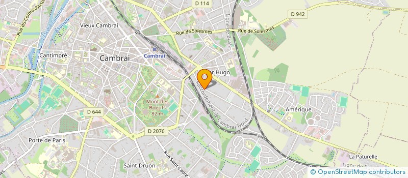 localisation de l'entreprise 984 171 371   CAMBRAI