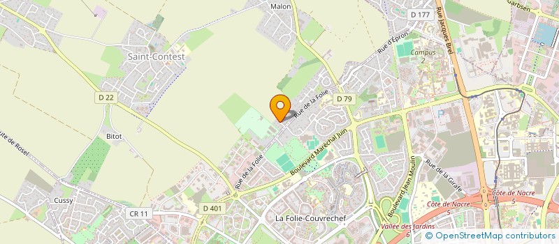 localisation de l'entreprise 984 172 692 à CARPIQUET