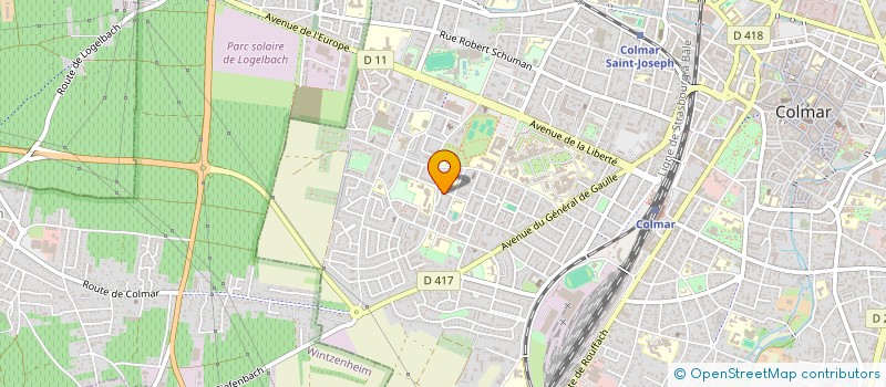 localisation de l'entreprise 984 174 649   COLMAR