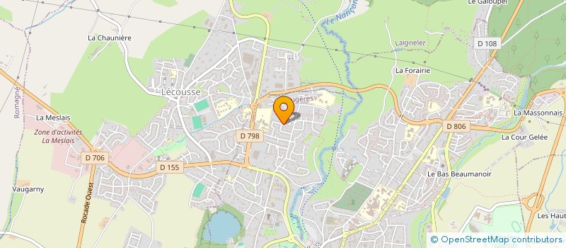 localisation de l'entreprise 984 175 265 à FOUGERES