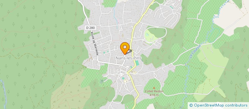 localisation de l'entreprise 984 195 248   NANS-LES-PINS