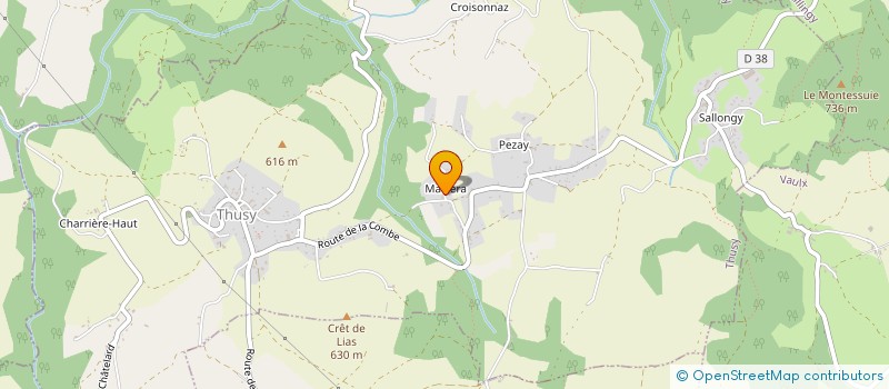 localisation de l'entreprise 984 210 146   THUSY