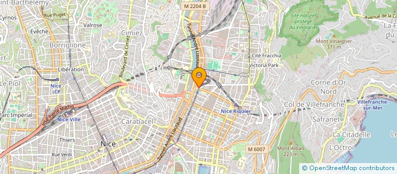 localisation de l'entreprise 984 214 049   NICE