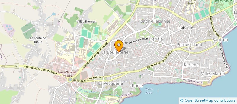 localisation de l'entreprise 984 229 823   SAINT-NAZAIRE