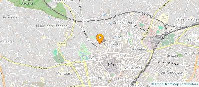 localisation de l'entreprise 984 233 734   NIMES