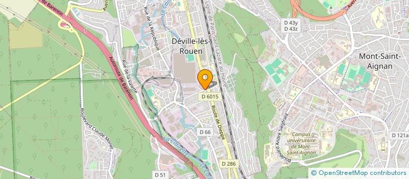 localisation de l'entreprise 984 251 777   DEVILLE-LES-ROUEN