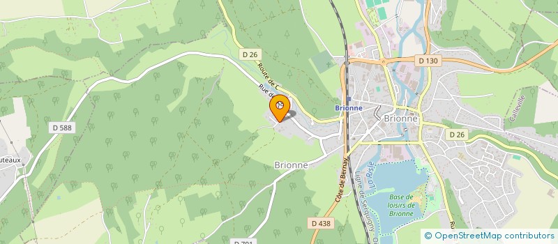 localisation de l'entreprise 984 256 909   BRIONNE