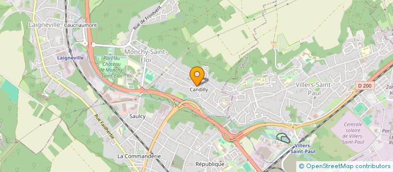 localisation de l'entreprise 984 297 002   CREIL