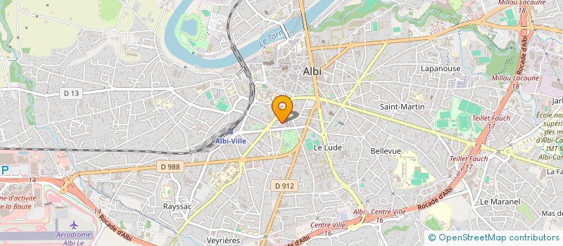 localisation de l'entreprise 984 349 613 à ALBI