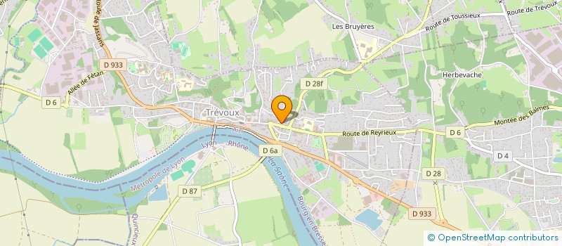 localisation de l'entreprise 984 352 393   TREVOUX