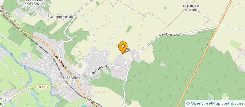 localisation de l'entreprise 984 371 880   MENILLES