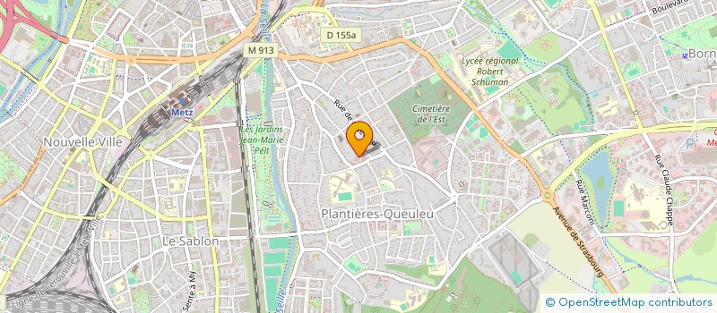 localisation de l'entreprise 984 397 653   METZ