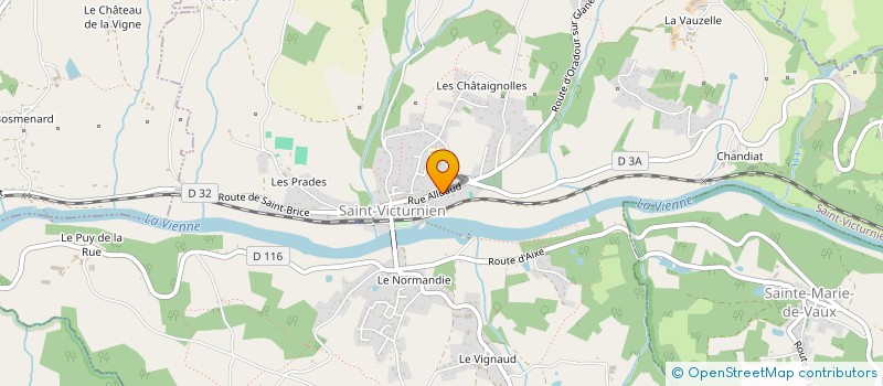 localisation de l'entreprise 984 399 345 à SAINT-VICTURNIEN