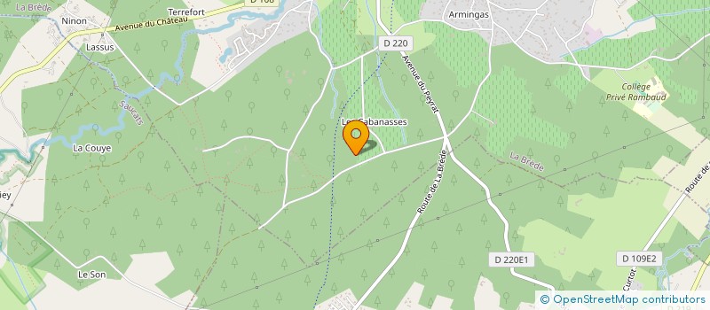 localisation de l'entreprise 984 410 605   LA BREDE