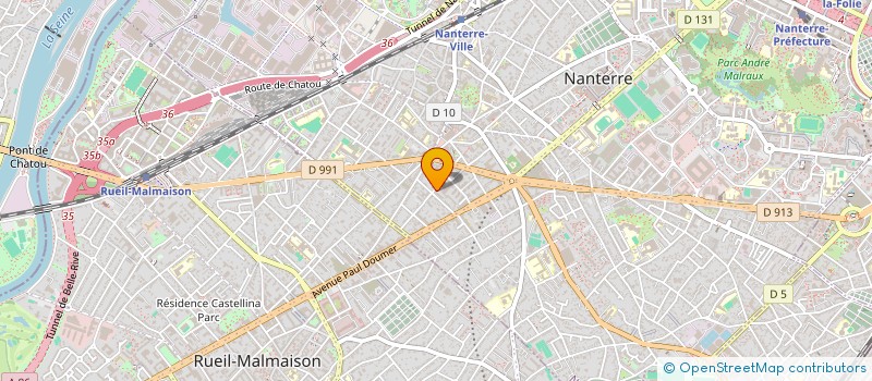 localisation de l'entreprise 984 416 818   NANTERRE