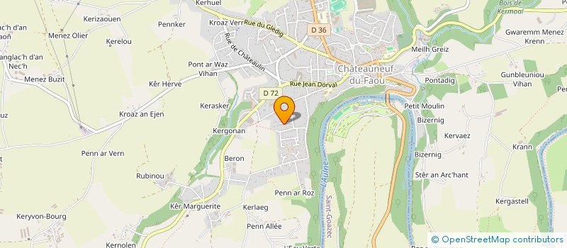 localisation de l'entreprise 984 417 436   TREGOUREZ