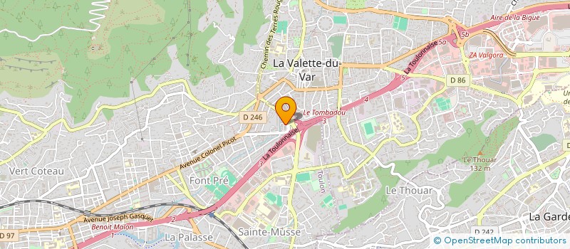 localisation de l'entreprise 984 420 240   TOULON