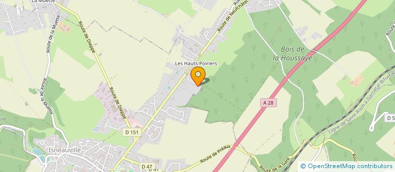 localisation de l'entreprise 984 438 572   ISNEAUVILLE