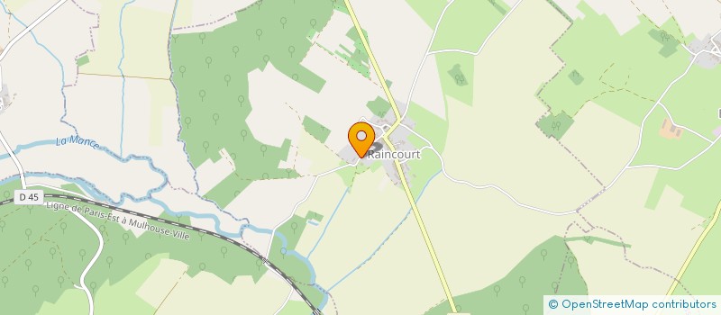 localisation de l'entreprise 984 448 654   RAINCOURT
