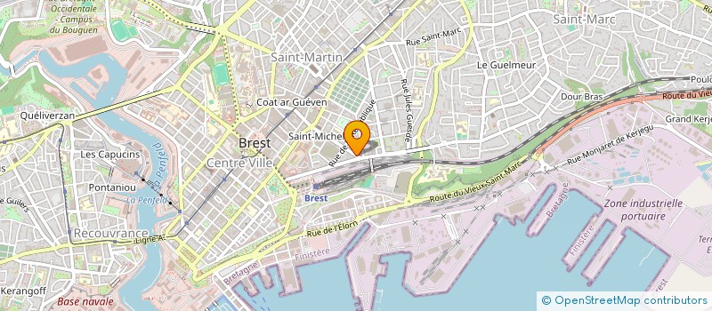 localisation de l'entreprise 984 454 546  à BREST