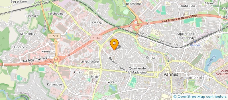 localisation de l'entreprise 984 486 803  à VANNES