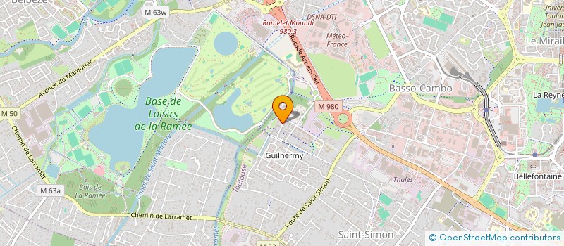 localisation de l'entreprise 984 487 553   TOULOUSE