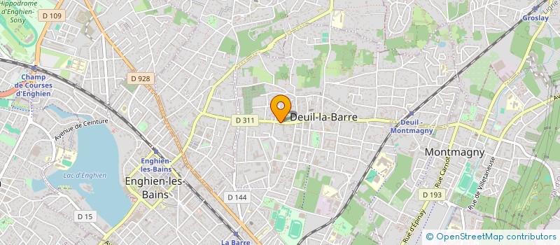 localisation de l'entreprise 984 501 189   DEUIL-LA-BARRE