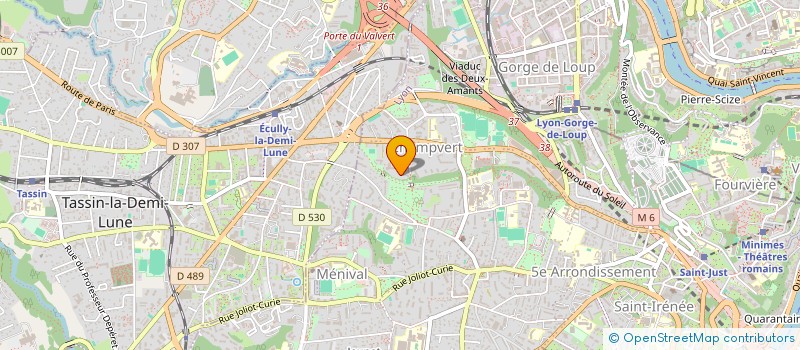 localisation de l'entreprise 984 525 923   LYON