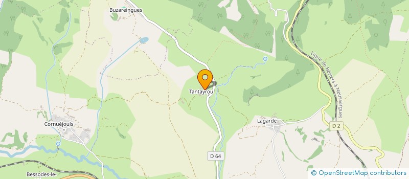 localisation de l'entreprise 984 558 536   SEVERAC D'AVEYRON