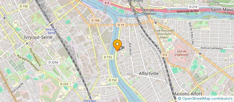 localisation de l'entreprise 984 558 882   ALFORTVILLE