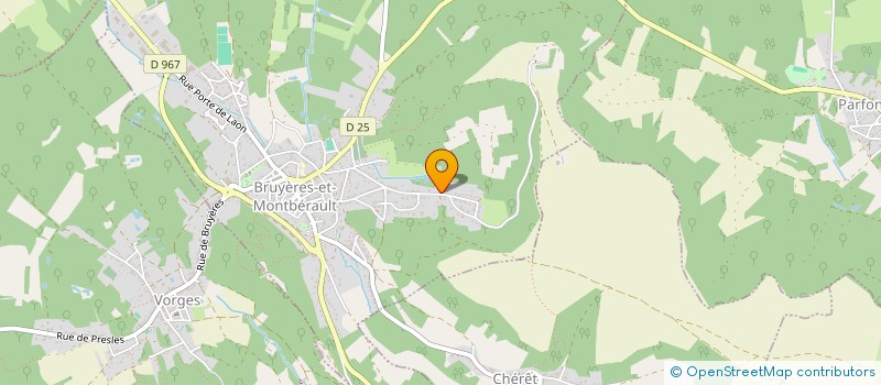 localisation de l'entreprise 984 571 257 à BRUYERES-ET-MONTBERAULT
