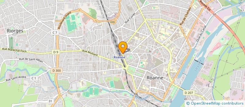 localisation de l'entreprise 984 609 438  à ROANNE