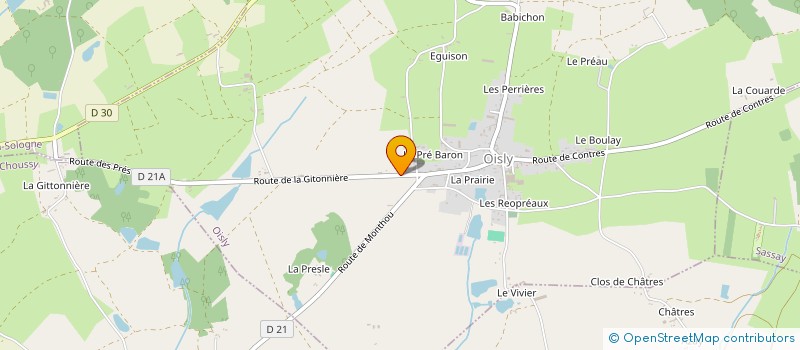 localisation de l'entreprise 984 610 089   OISLY