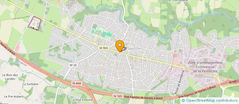 localisation de l'entreprise 984 620 898   SAUTRON