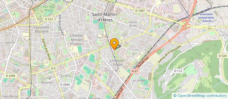 localisation de l'entreprise 984 641 654   SAINT-MARTIN-D'HERES