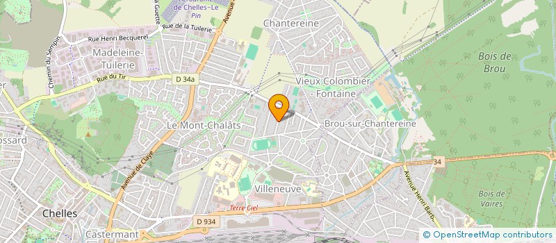 localisation de l'entreprise 984 697 888   CHELLES