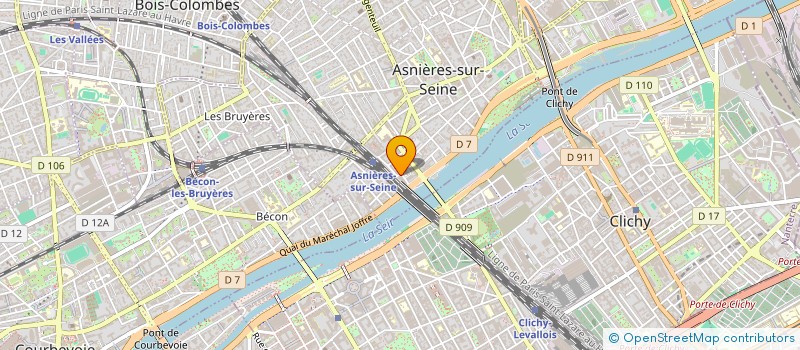 localisation de l'entreprise 984 698 001   ASNIERES-SUR-SEINE