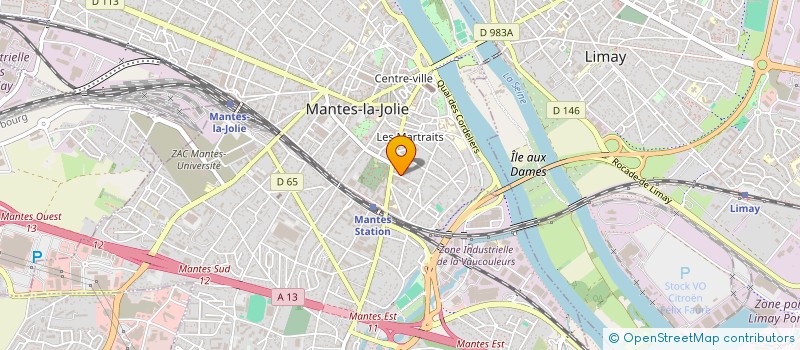 localisation de l'entreprise 984 709 675   MANTES-LA-JOLIE