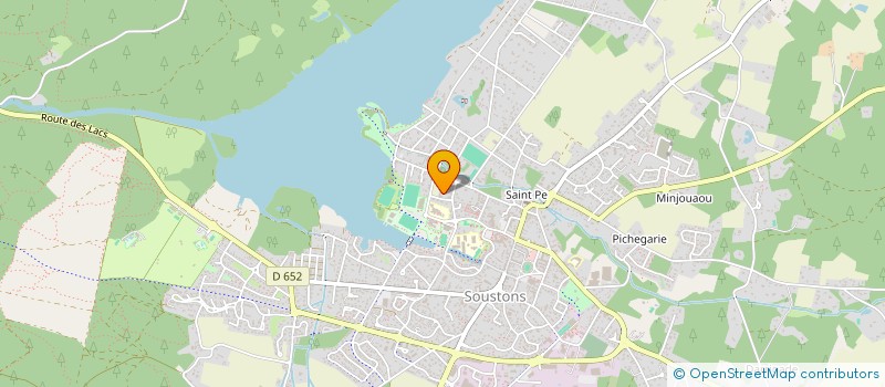 localisation de l'entreprise 984 711 606   SOUSTONS
