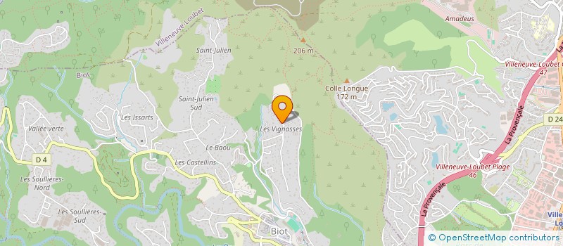 localisation de l'entreprise 984 714 964   BIOT