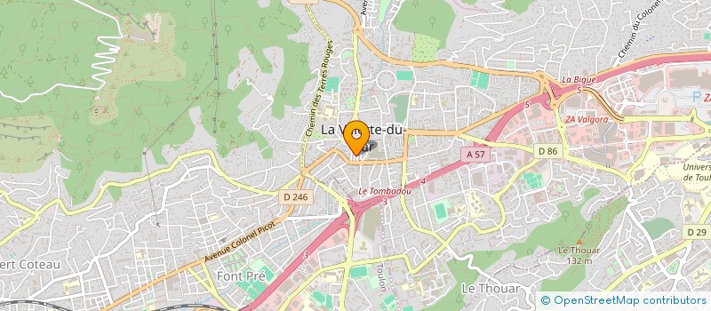 localisation de l'entreprise 984 735 506   LA VALETTE-DU-VAR