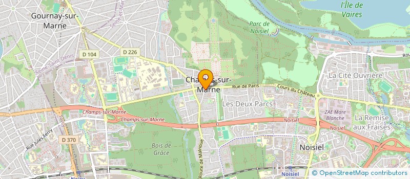 localisation de l'entreprise 984 762 419 à CHAMPS-SUR-MARNE