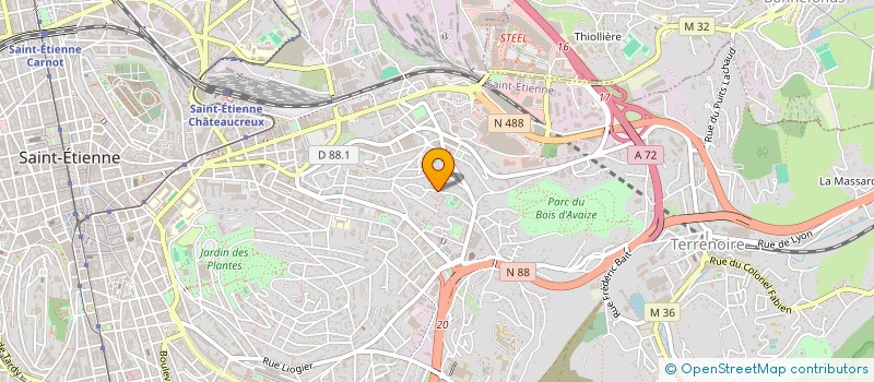 localisation de l'entreprise 984 770 867   SAINT-ETIENNE