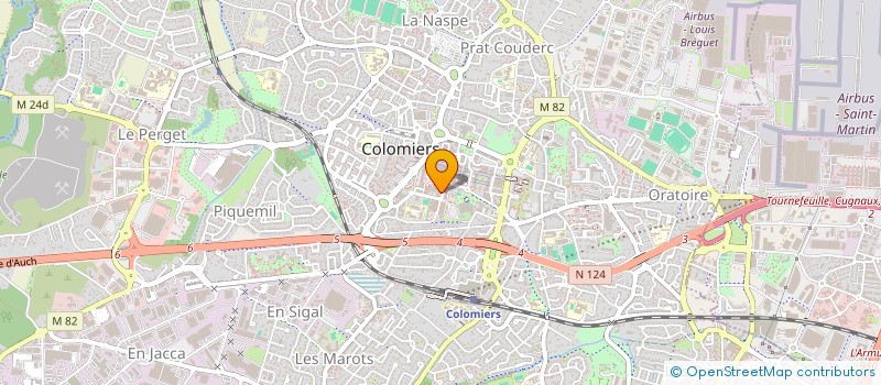 localisation de l'entreprise 984 776 765 à COLOMIERS