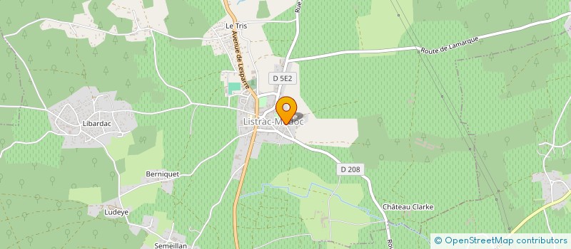 localisation de l'entreprise 984 797 092   LISTRAC-MEDOC